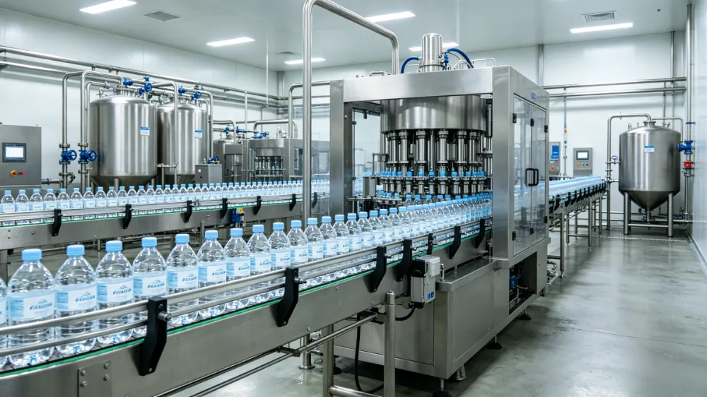 Umgca weMveliso yaManzi aseBottled: Izinto ezili-10 phambi koTyalo-mali Umgca weMveliso yaManzi aseBottled: Izinto ezili-10 phambi koTyalo-mali